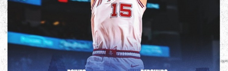 团队胜利！火箭官方发布六张数据海报：首发五人组+谢泼德